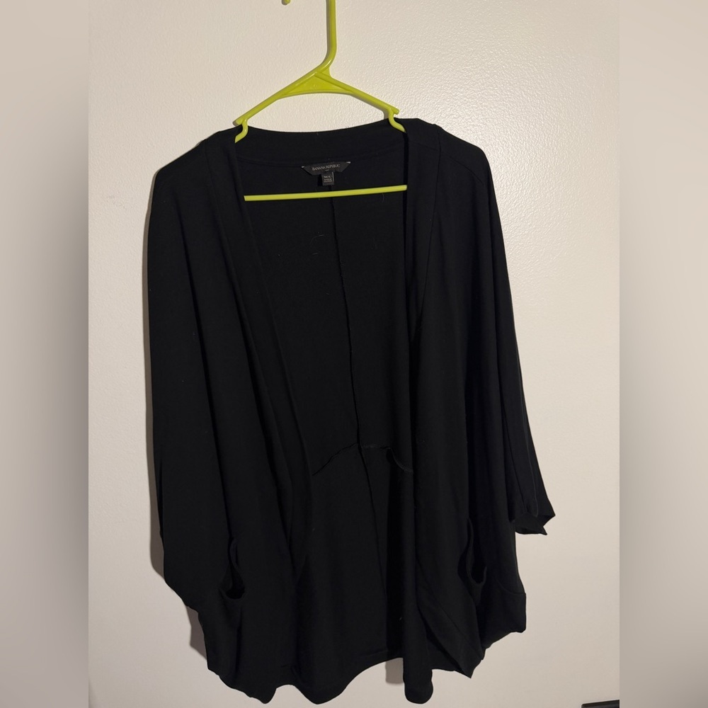 Banana Republic Black Cardigan Sweater
